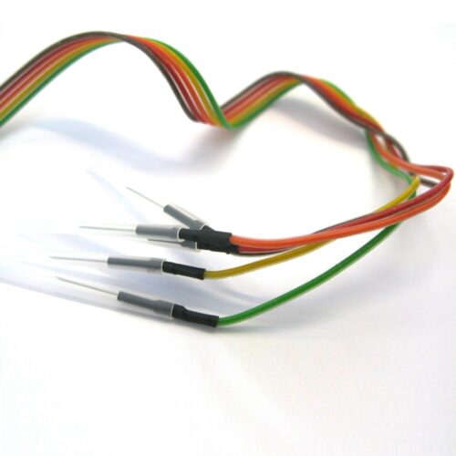 Électrodes-aiguilles sous-cutanées avec câble plat