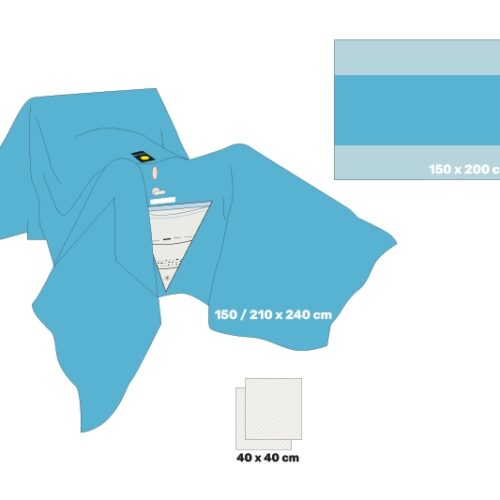Ensemble de tournée / Avec pochette (Ensemble d'urologie) - Plus